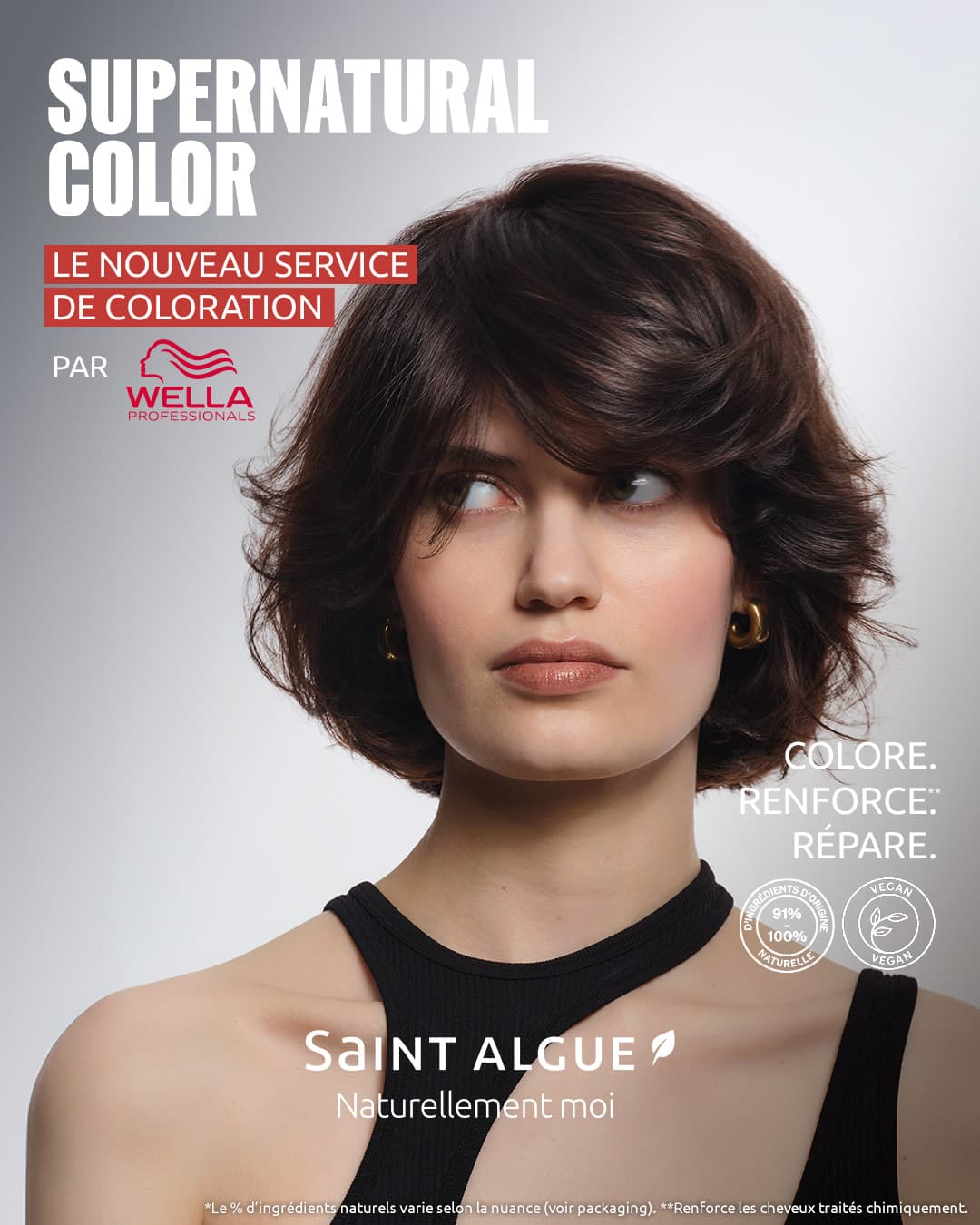 SUPERNATURAL COLOR BY @wellafrance🌿

Le nouveau service de coloration qui renforce* et répare les cheveux 👉 Rendez-vous dans votre salon  dès maintenant🌿

  

*Renforce les cheveux traités chimiquement