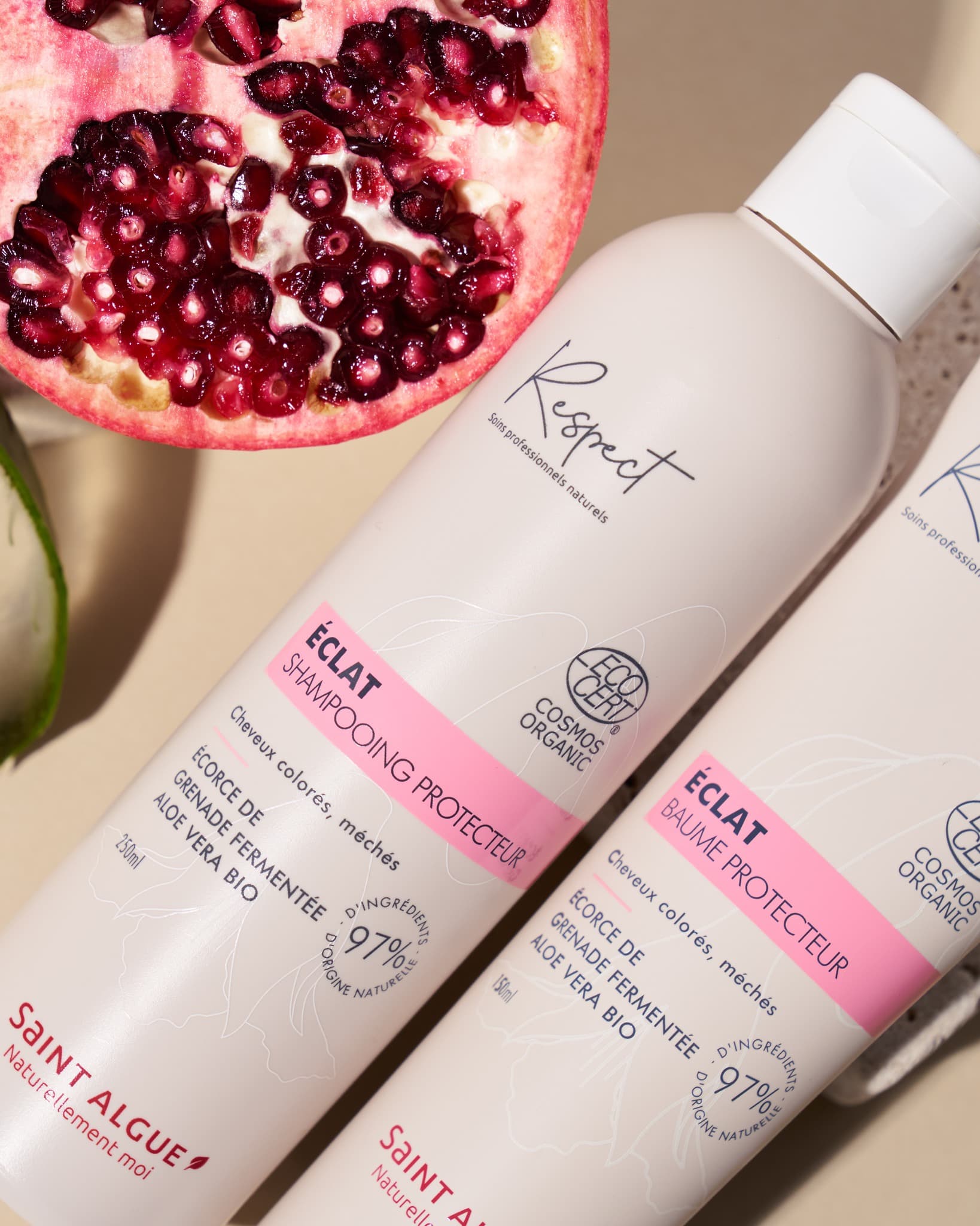 Adoptez le duo Éclat  pour protéger vos colorations ou cheveux méchés 🩷

💧Formulé avec 97% d’ingrédients d’origine naturelle
🌱Enrichi en écorce de grenade fermentée & aloe vera bio
♻️Certifié COSMOS ORGANIC par ECOCERT

Prenez votre RDV en salon dès maintenant via le lien en bio !