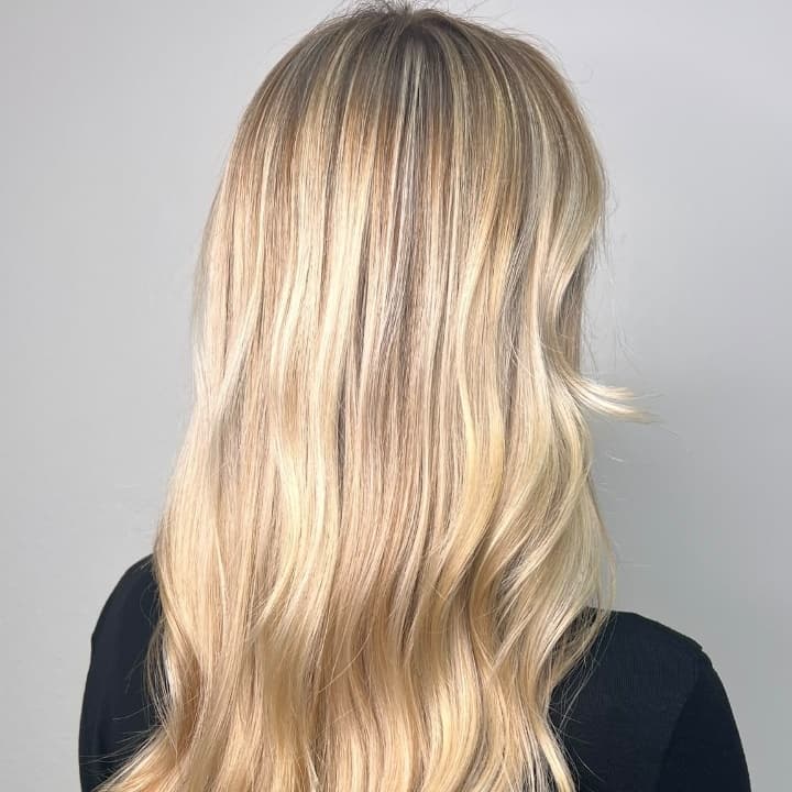 services realisée par severine balayage+patine