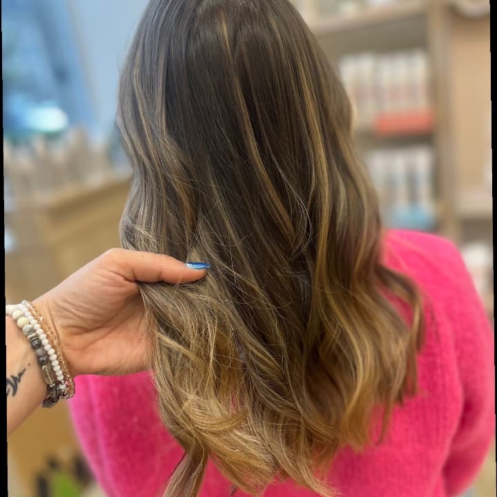Balayage blond