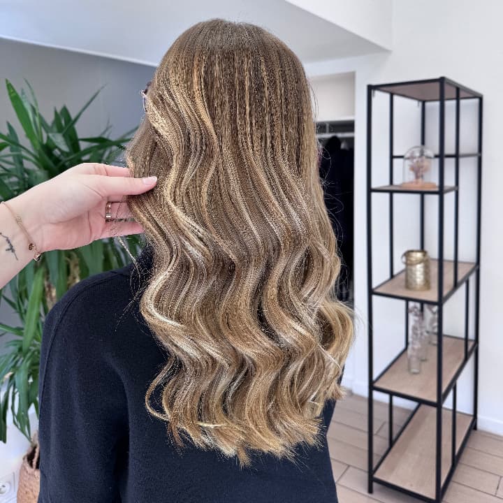 Balayage blond