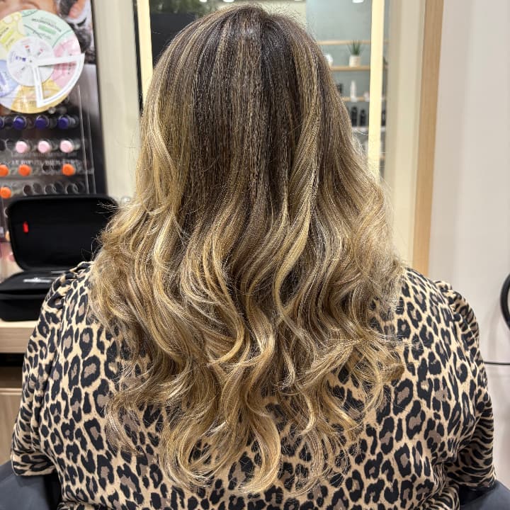 Notre balayage avec son ultra shine