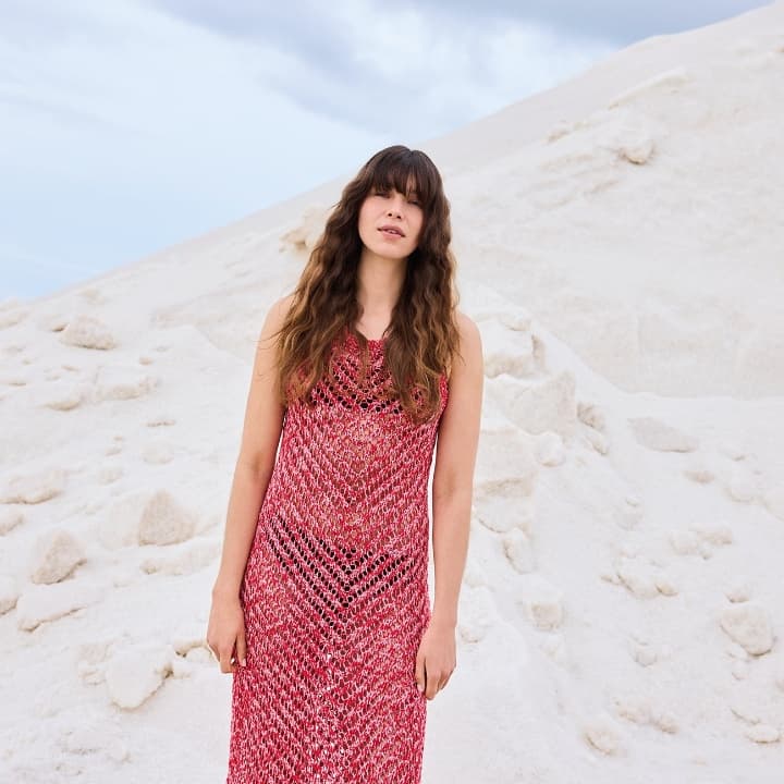 Nouvelle collection été 2026 femme cheveux longs